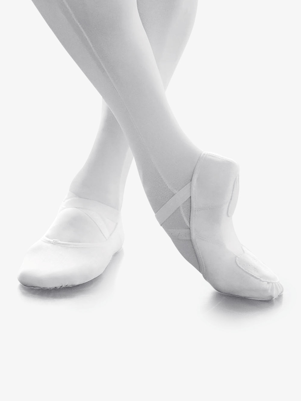 mens white ballet shoes