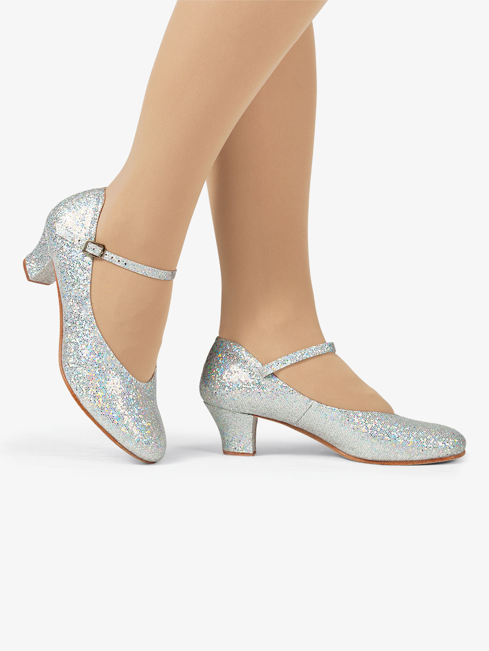 silver character shoes