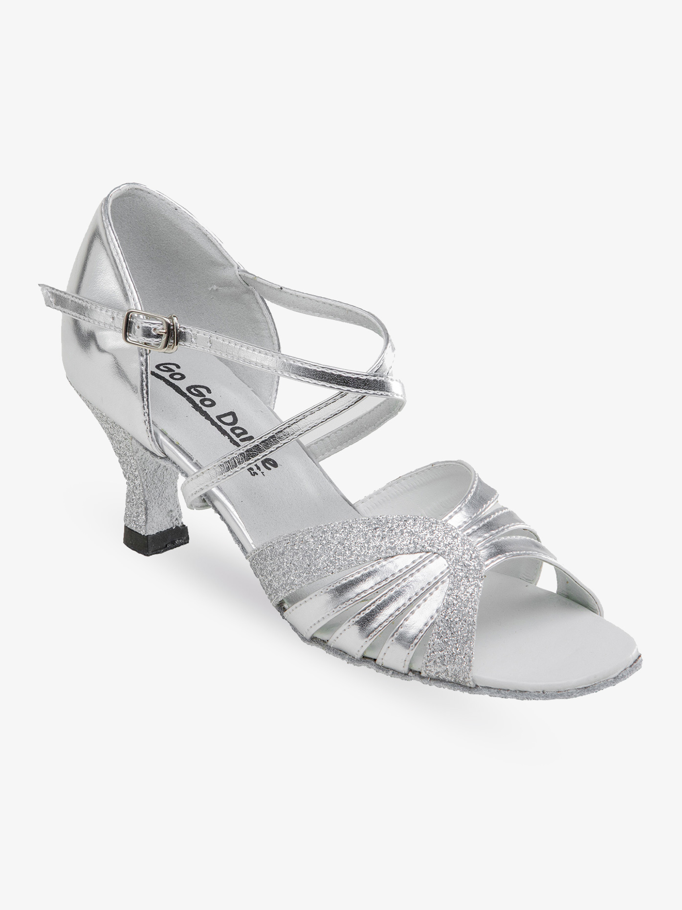Ladies Latin Rhythm Ballroom Shoe W 2 5 Inch Heels
