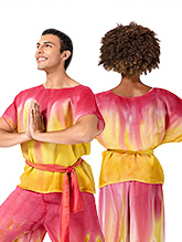 Adult Unisex Hand Painted Worship Short Sleeve Tunic