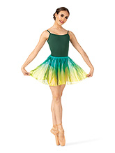 Womens Hand Painted Pull-On Ballet Skirt