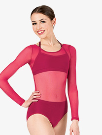 leotard sheer