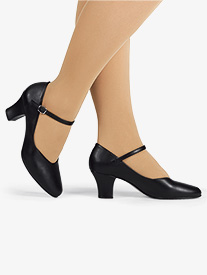 SKOEX Character Shoes for Women 2 inch Girls Ballroom Dance Uniform Dress Shoe