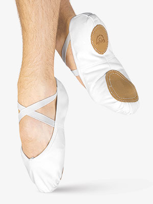 mens white ballet shoes