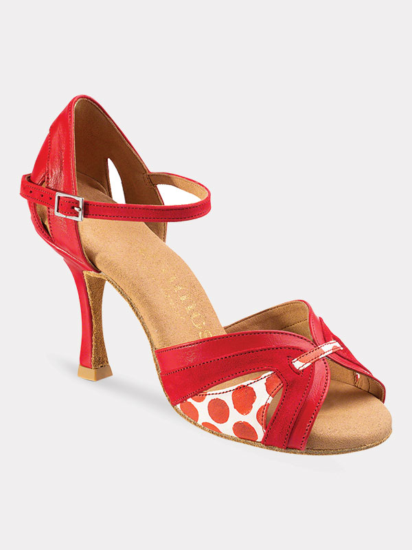 latin heel shoes