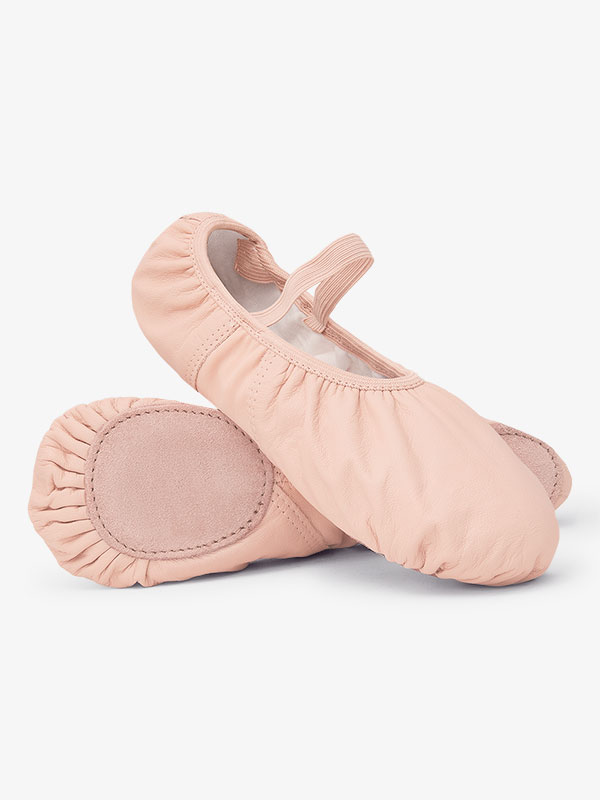 leather ballet slippers